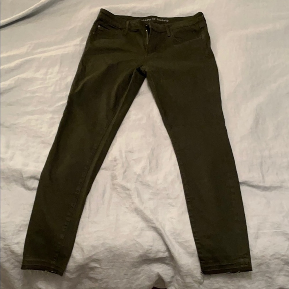 Articles of society dark green Jean